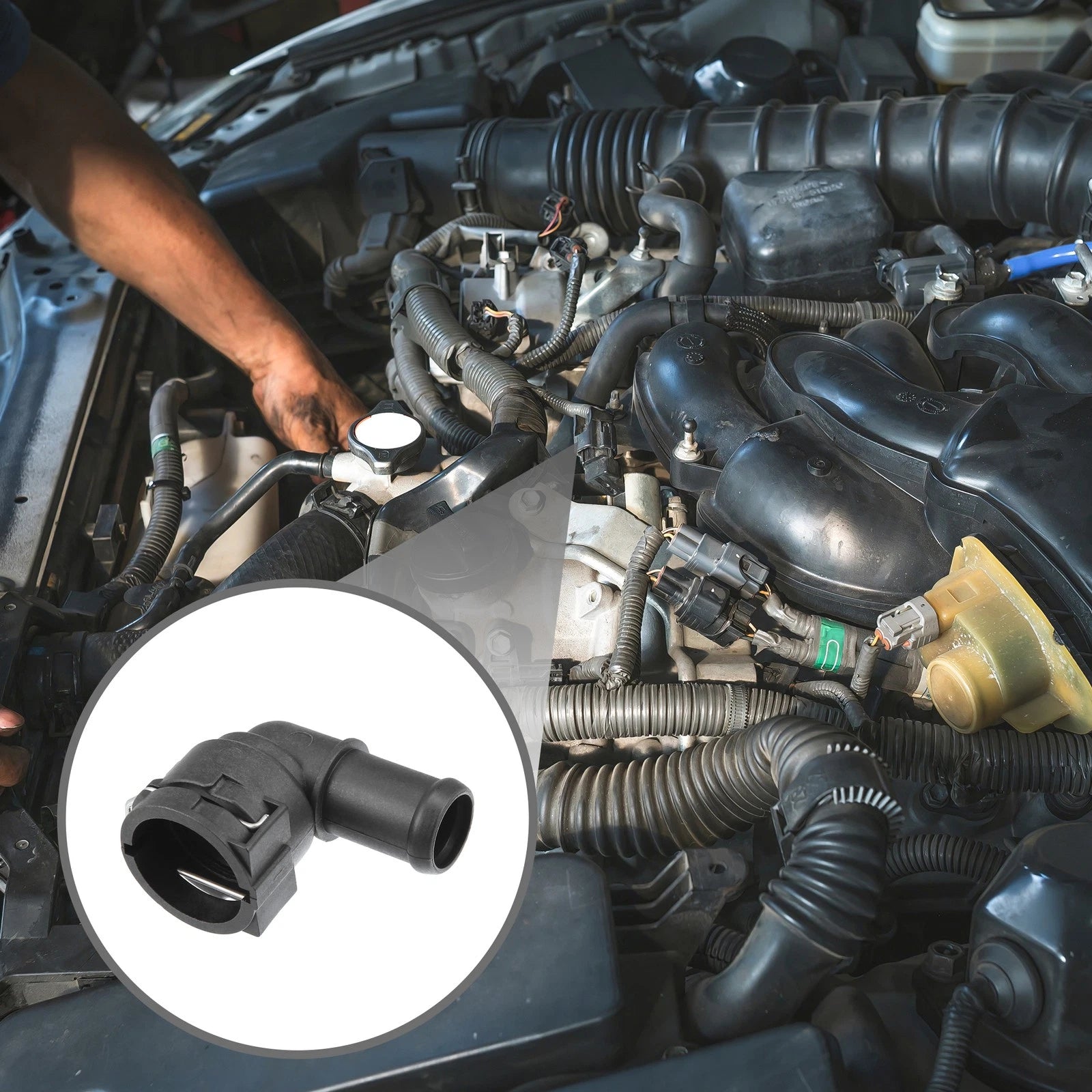 Upper Radiator Coolant Connector Pipe for Volkswagen Passat (2012–2020)