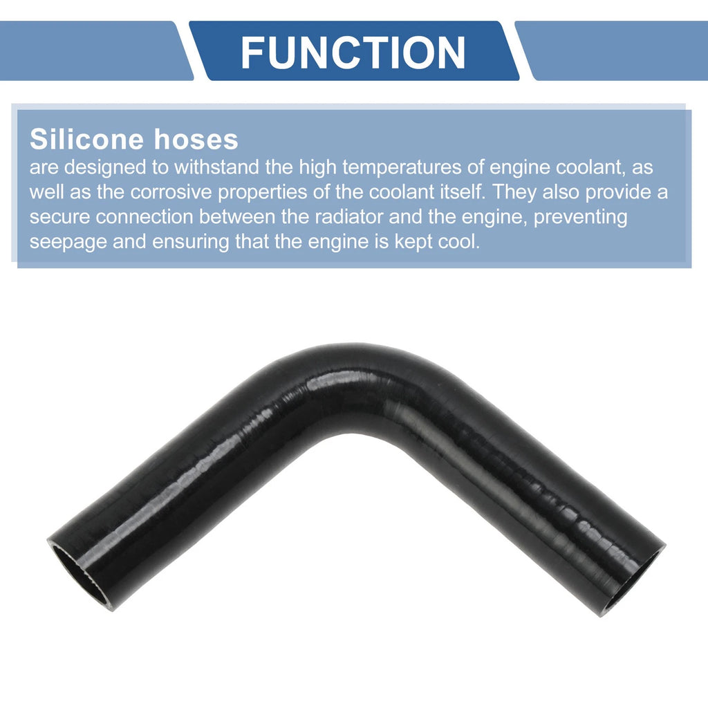 90 Degree Silicone Elbow 45mm for Intercooler Heater (178mm)