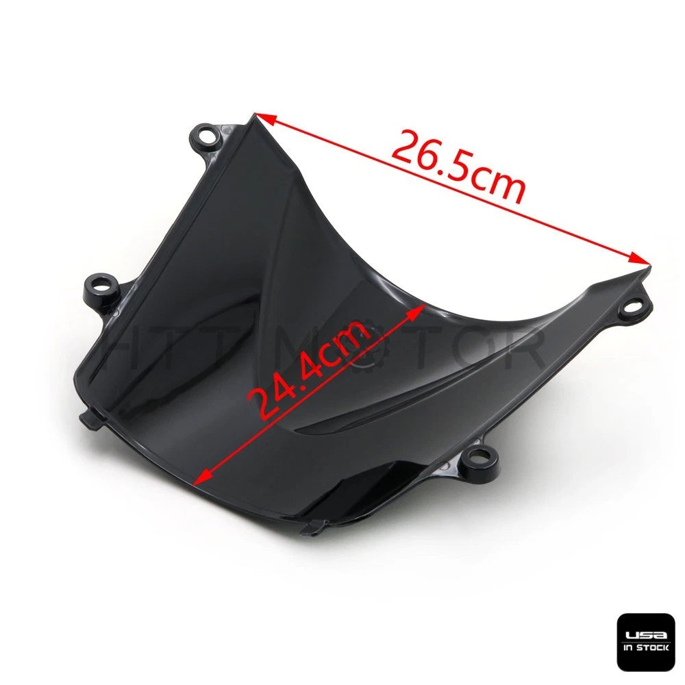 Smoke Double Bubble Windscreen Shield for Honda CBR600RR (2013–2016)