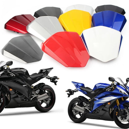 Pillion Seat Cover for Yamaha YZF R6 (2006–2007) Silver
