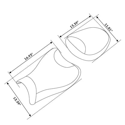 Driver & Passenger Seats for Suzuki Hayabusa GSX1300R (2008–2020)
