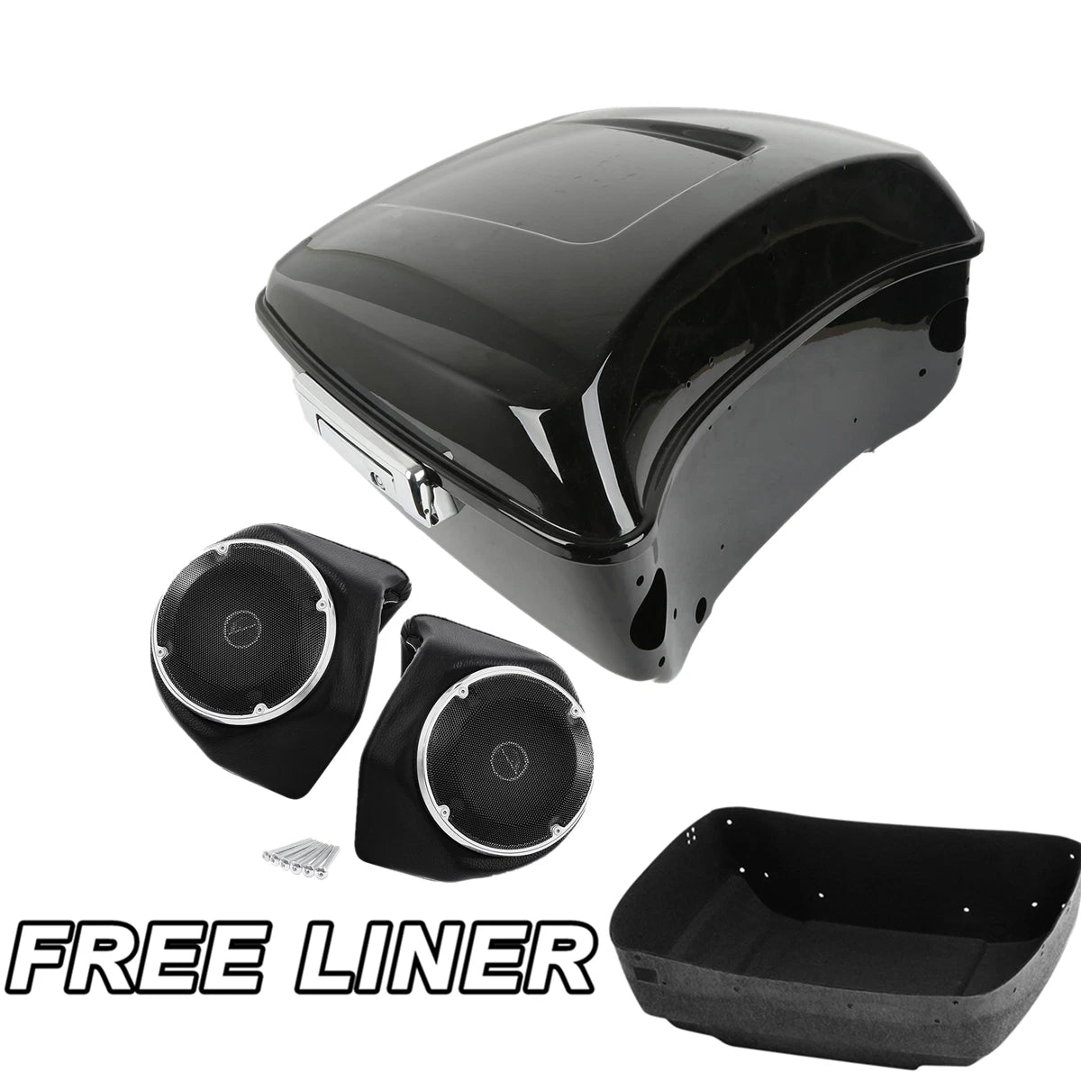 Trunk & 6.5" Speaker for Harley Electra Glide/Road Glide (2014–Present)