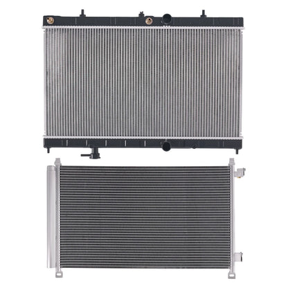 Engine Radiator w/AC Condenser Fan for Nissan Rogue 2.5L (2014–2019) CU13431