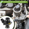 Engine Coolant Thermostat Housing Assembly for BMW 328d xDrive (2014–2018)