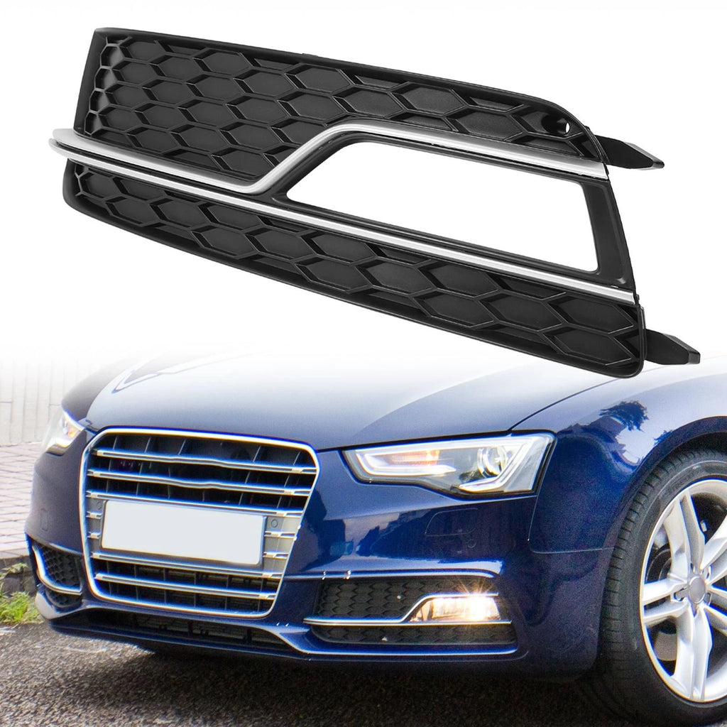 Front Left Fog Light Grille Cover Trim for Audi S5 (2012–2015)