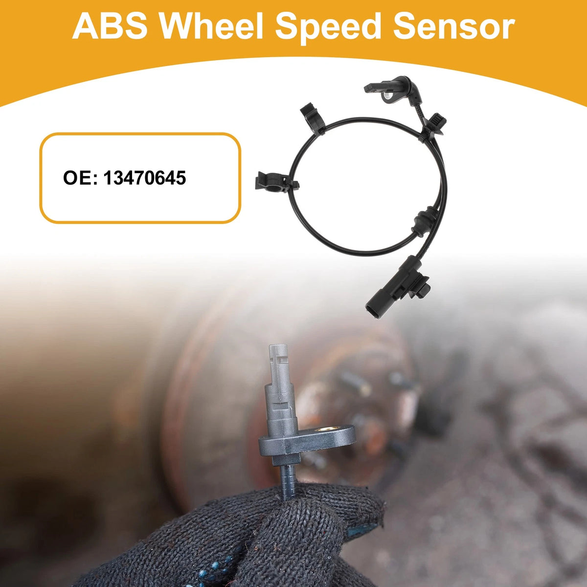 ABS Wheel Speed Sensor Replacement Rear for Chevrolet Orlando (2011–2018)