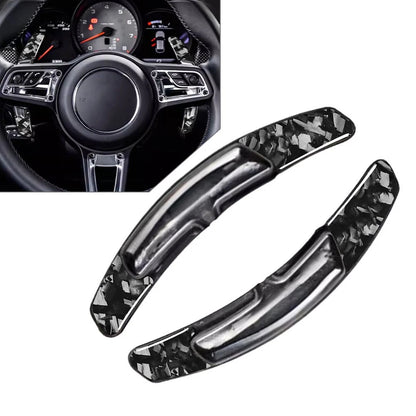 2X Steering Wheel Shift Paddle Extension for Porsche Panamera Cayenne 911 (2010–2021)