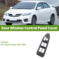 Left Side Window Switch Bezel Cover for Toyota Camry (1997–2001)
