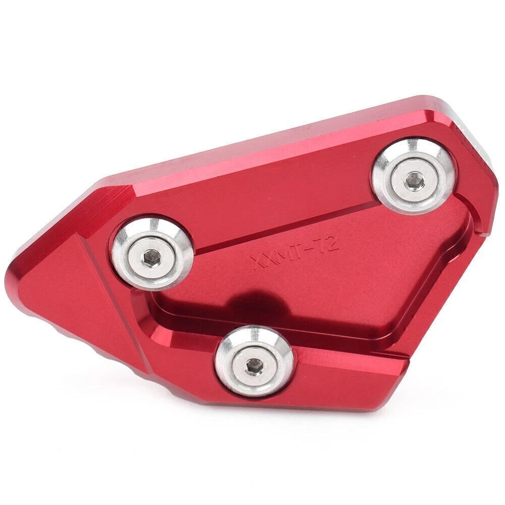 Kickstand Side Stand Plate Pad for Suzuki GSX-R1000 (2009–2016) - Red