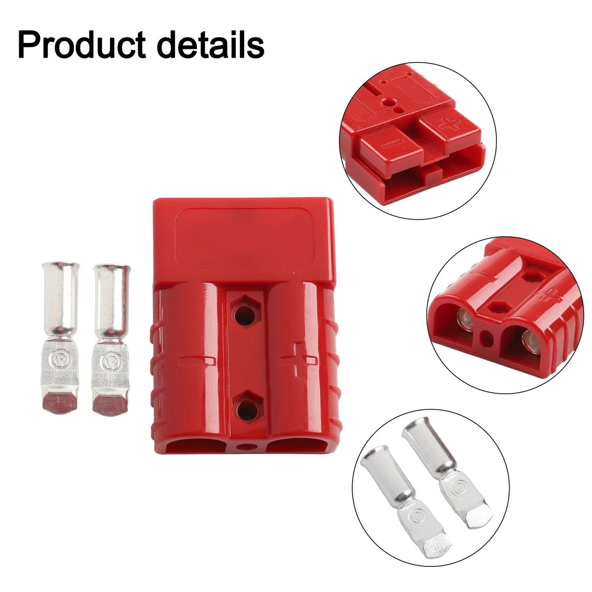 10pcs Red Quick Connectors for Battery Socket Power Applications