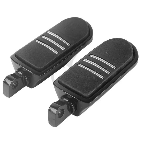Black Pegstreamliner Footpegs for Harley Electra Glide, Road King