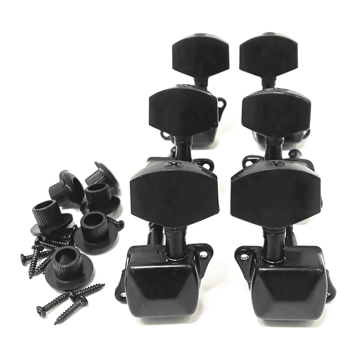 3L3R Half Closed Tuners for Les Paul LP SG ES Guitar (Fit Black)