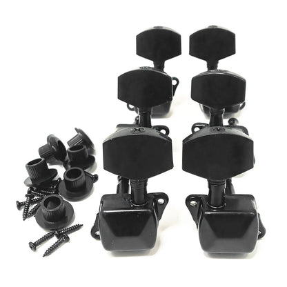 3L3R Half Closed Tuners for Les Paul LP SG ES Guitar (Fit Black)