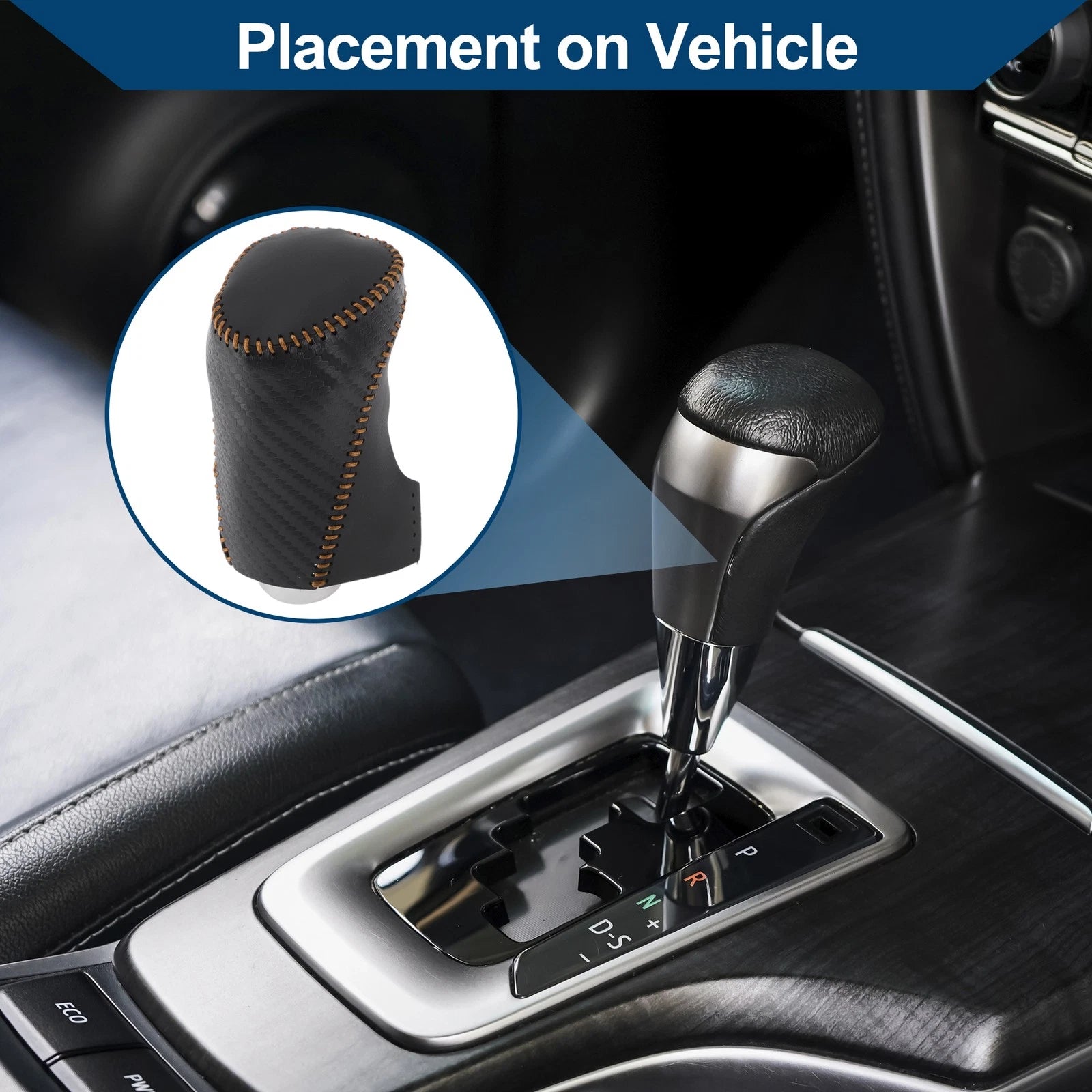 Gear Shift Knob Cover Replacement for Chevrolet Equinox (2018–2024)