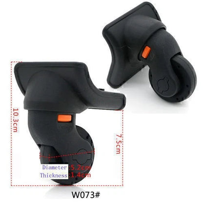Set of 4 Luggage Suitcase 360° Swivel Wheel Replacement Casters