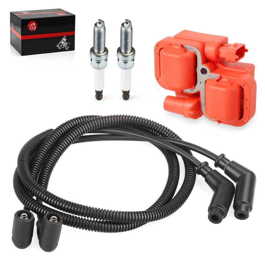 Ignition Coil & Spark Plug & Wire Cap for Can-Am Defender PRO MAX HD10 (2020–2023)