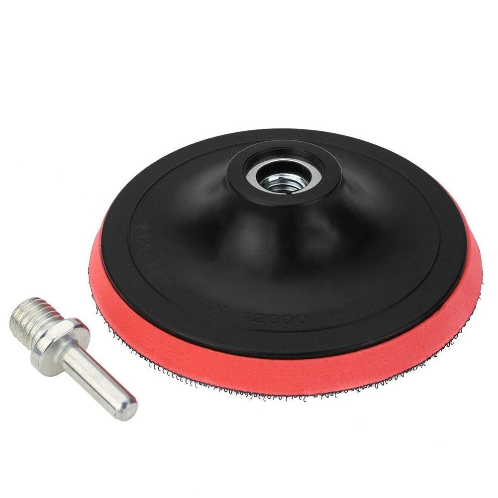 Sanding Disc for Angle Grinder Drill Chuck Shank 8mm Hook & Ring Pad