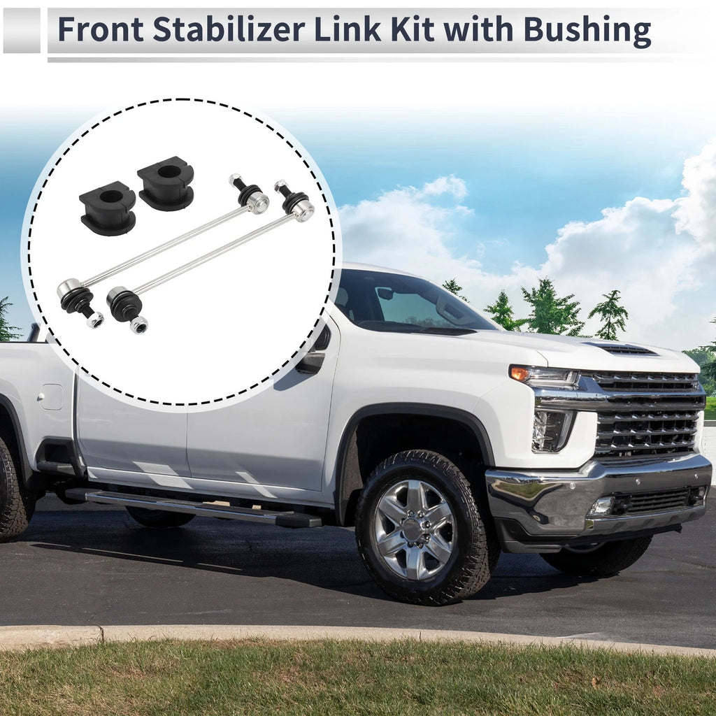 Front Stabilizer Bar Links 2 Pcs Bushing for GMC Terrain (2010–2012)