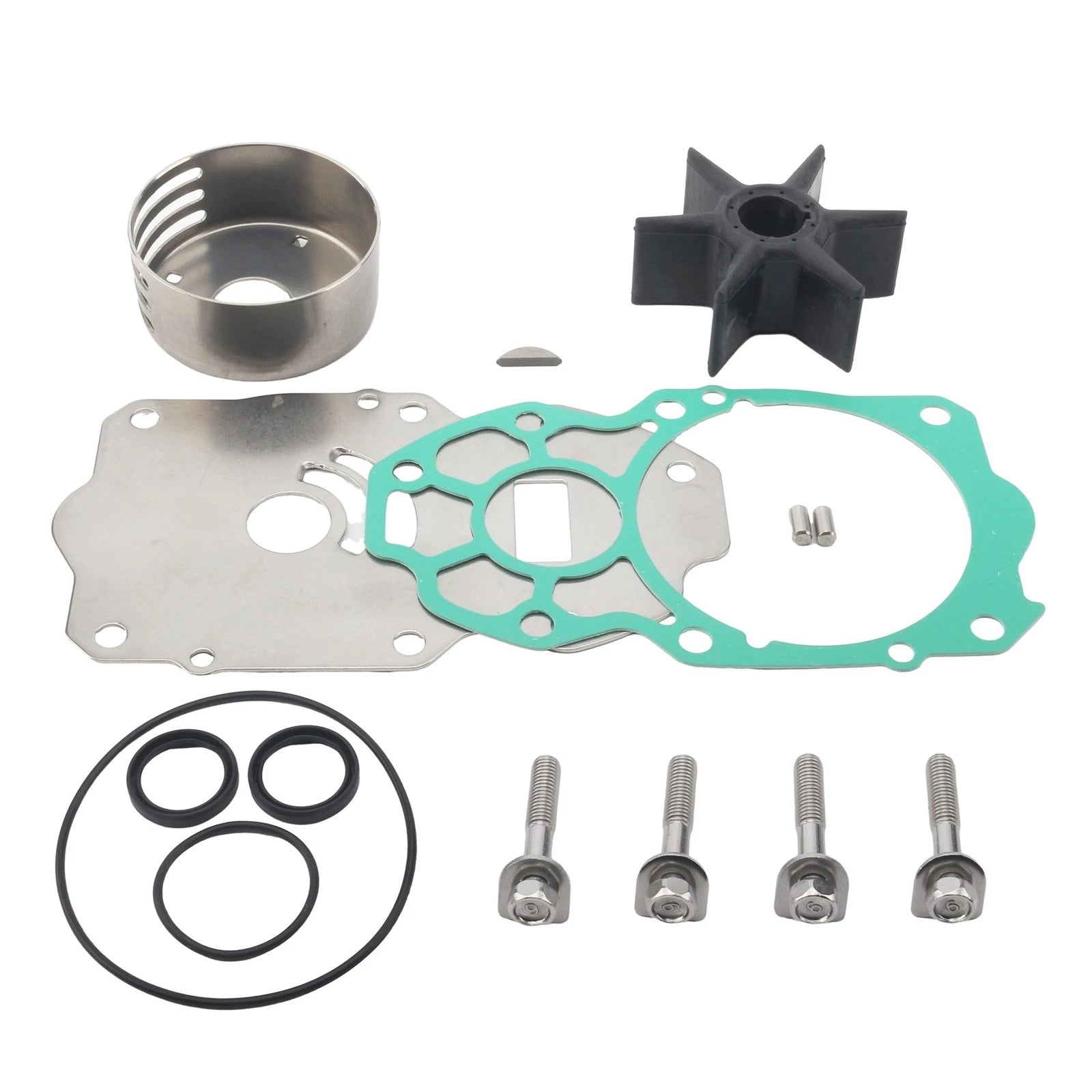 Water Pump Repair Kit for Yamaha 225/250/300HP Outboards (6CE-W0078-00-00)