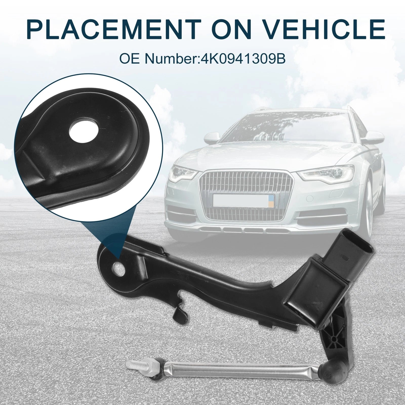 Ride Height Level Sensor OEM Replacement for Audi A6 allroad (2013–2020)