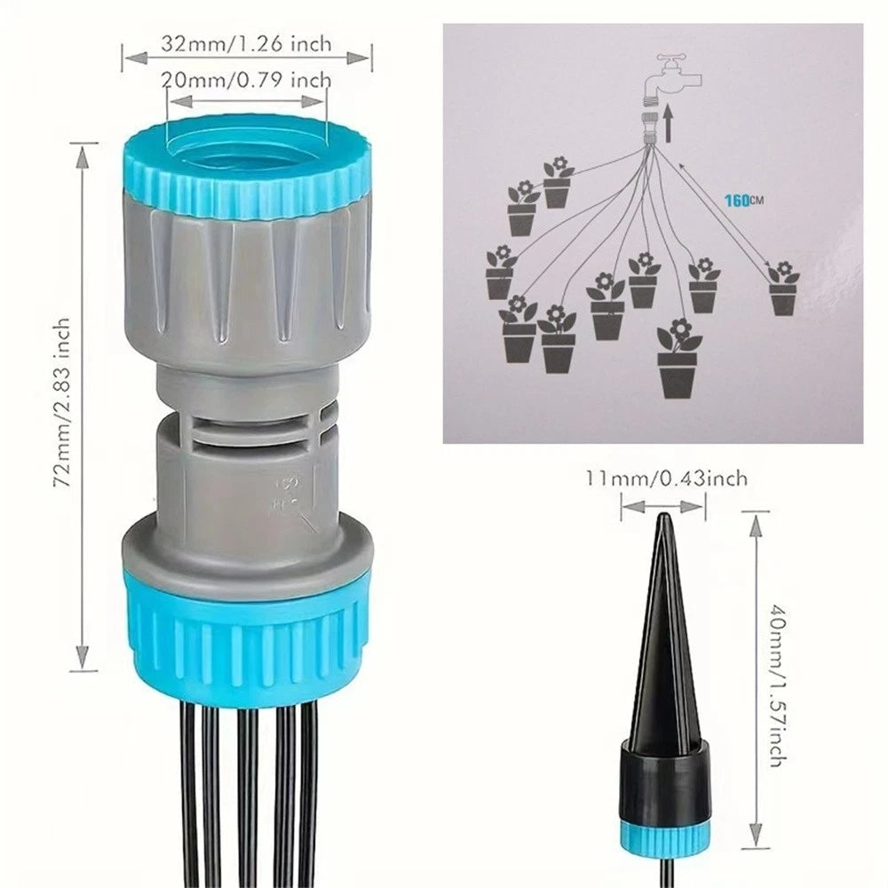 Garden Automatic Drip Irrigation System Plant Controller Self Watering Kit