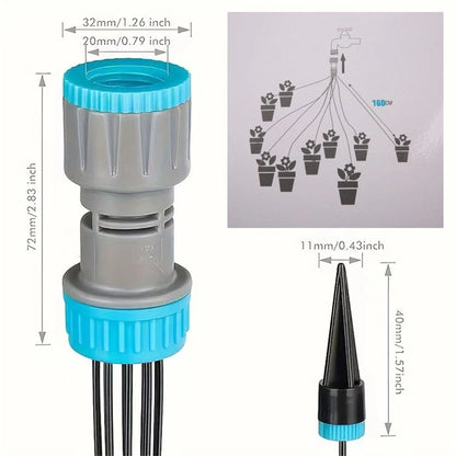 Garden Automatic Drip Irrigation System Plant Controller Self Watering Kit