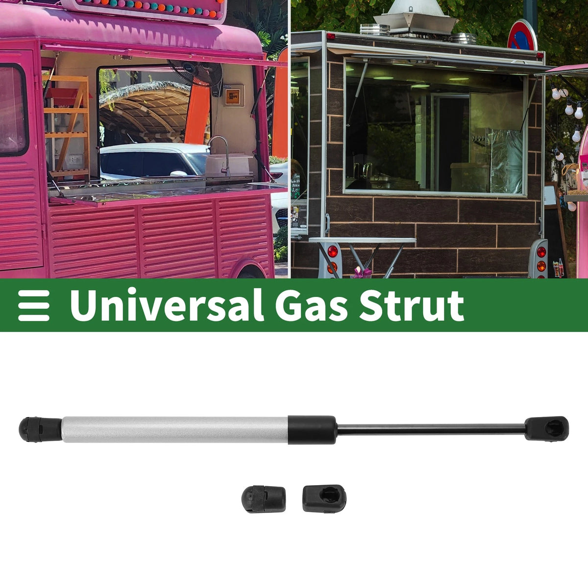 Set of 2 Lift Supports Struts Gas Spring for Universal Applications (14 Inch)