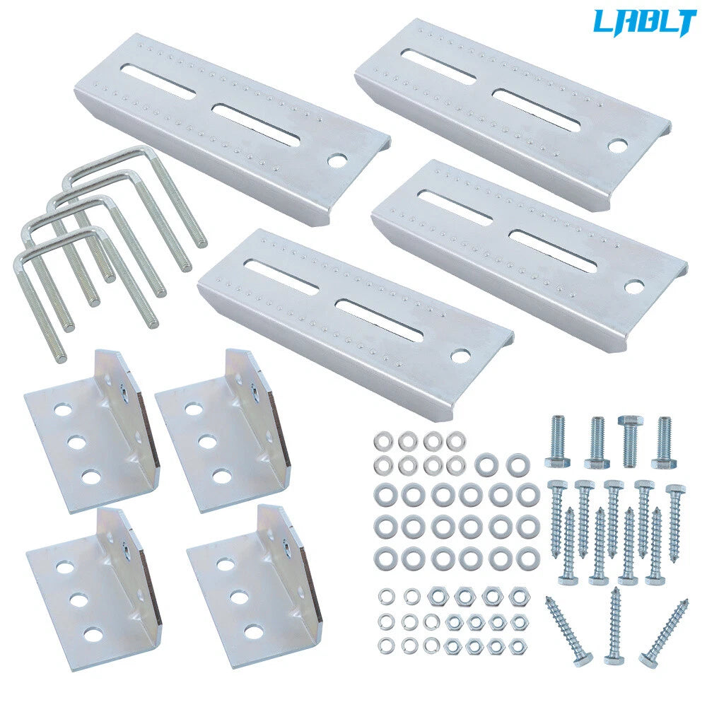 Swivel Top Bunk Bracket Kit for Boat Trailer 2x3 (LABLT)
