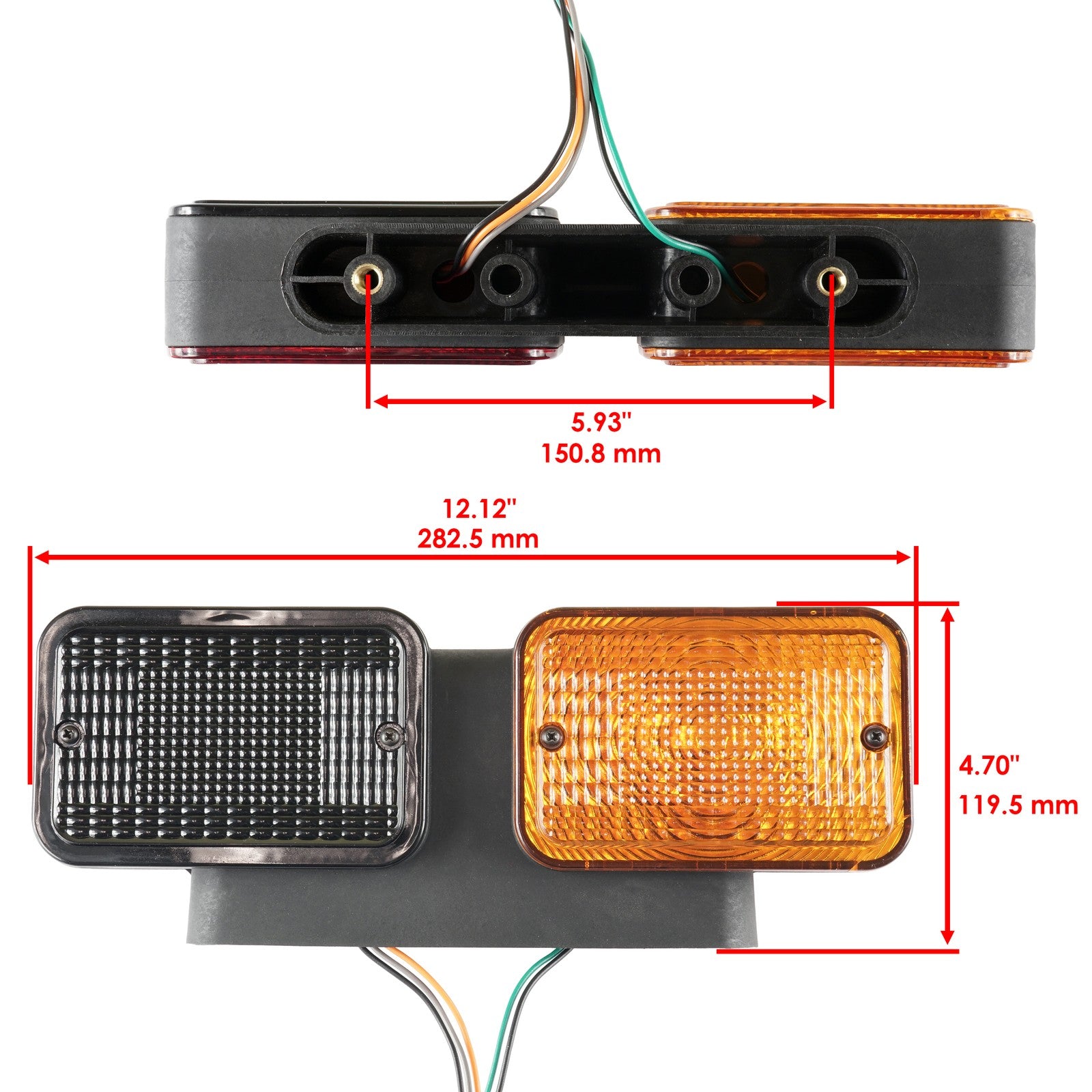 Right Road Light Lamp Replacement for John Deere 4210 4310 (2004–2016)