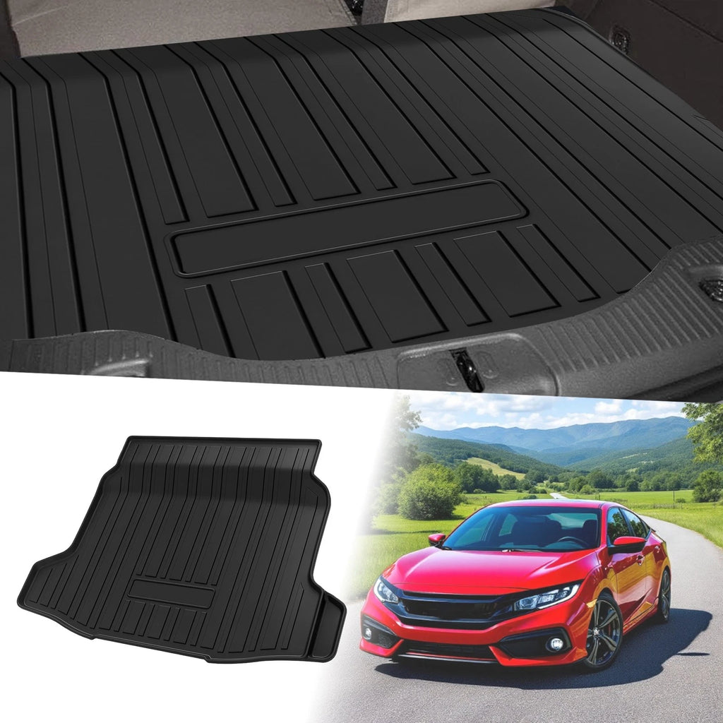 Cargo Liner Rear Trunk Mat Replacement for Honda Civic Hatchback 2022–2025