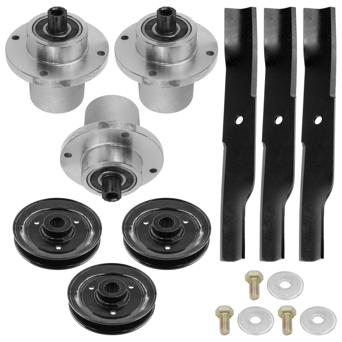 Deck Spindle Blade 54 Inch Replacement for Hustler FasTrak SD (2000–2000)