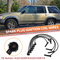 Ignition Coil Cable Set 6 Pcs Replacement for Ford Explorer V6 (2006–2010)