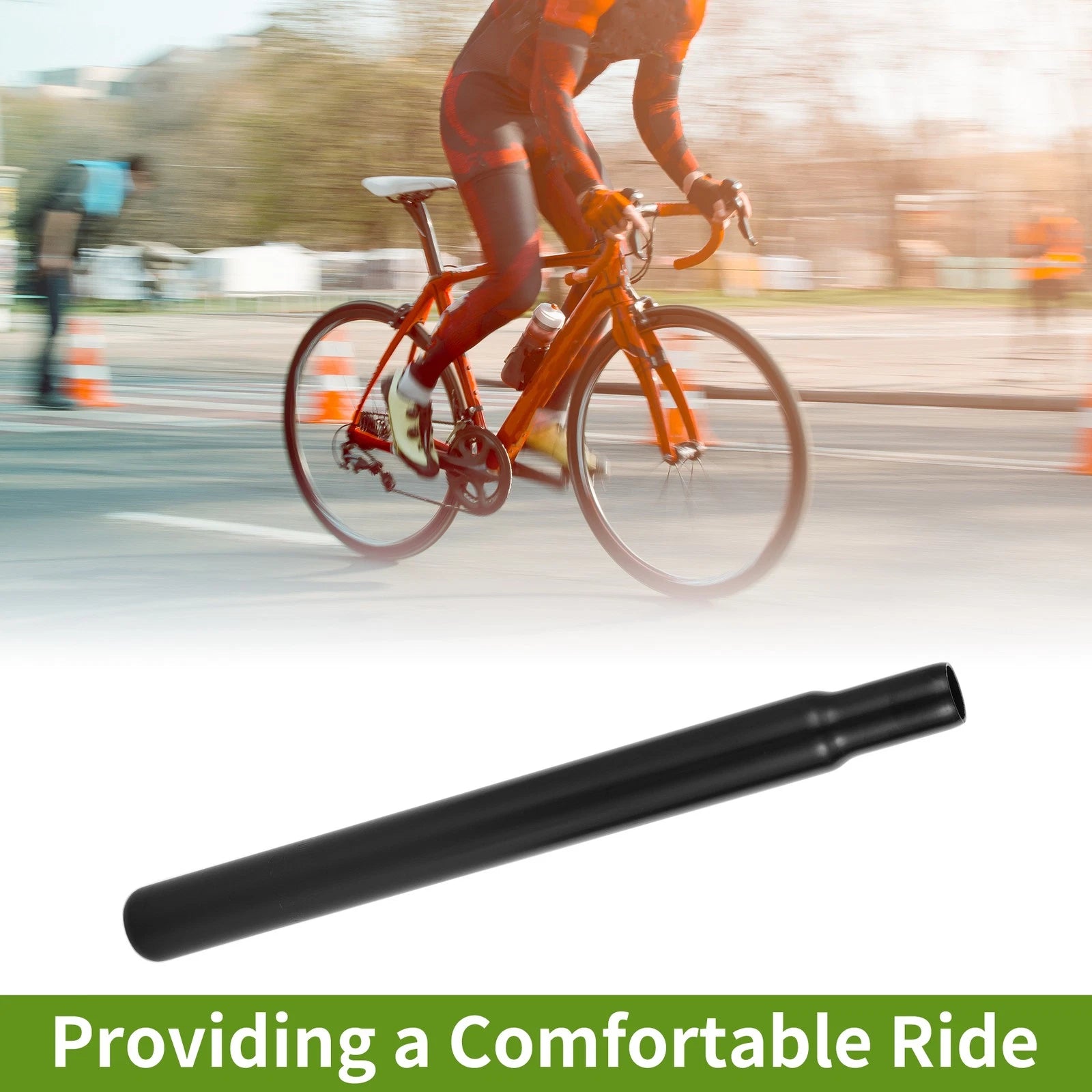 Seat Post 27.2x300mm Replacement for Universal Bike Mountain Road (2000–2026)
