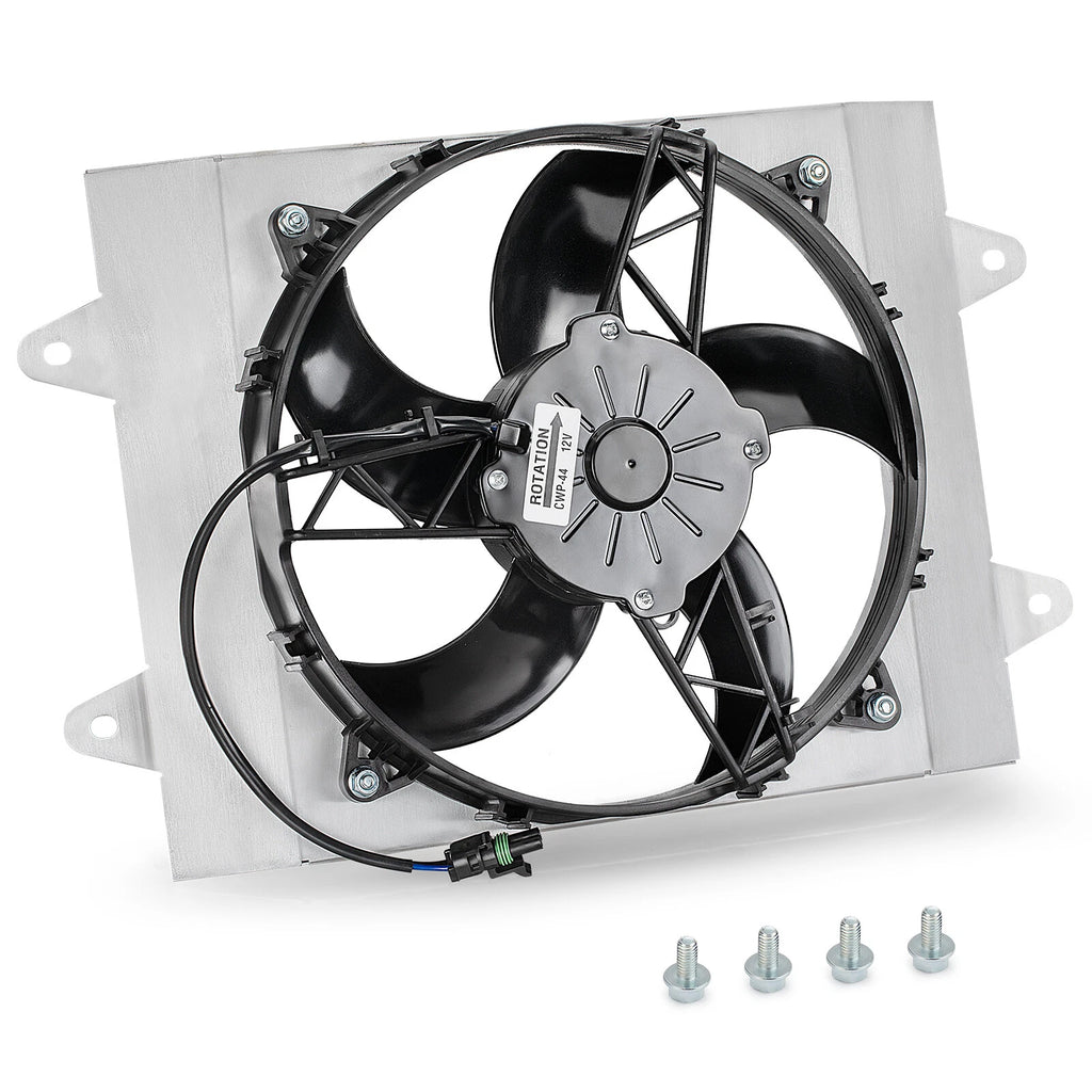 Radiator Cooling Fan with Shroud for Polaris Ranger 700 800 900 (2006–2019)
