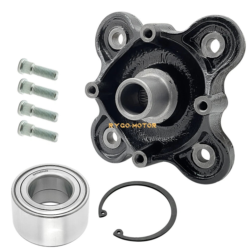 Rear Wheel Hub & Bearing & Studs for Polaris Brutus HD (2013–2018)