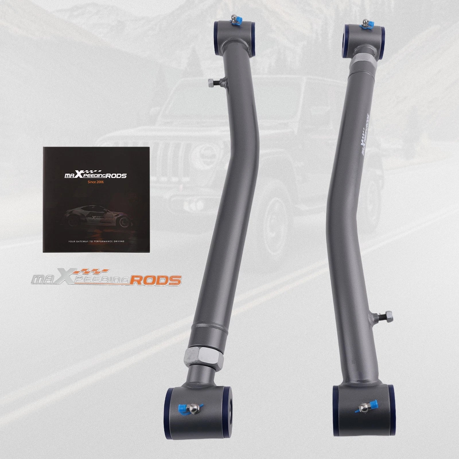 2X Adjustable Front Lower Control Arm 2-4" Lift for Jeep Gladiator JT (2020–2025)