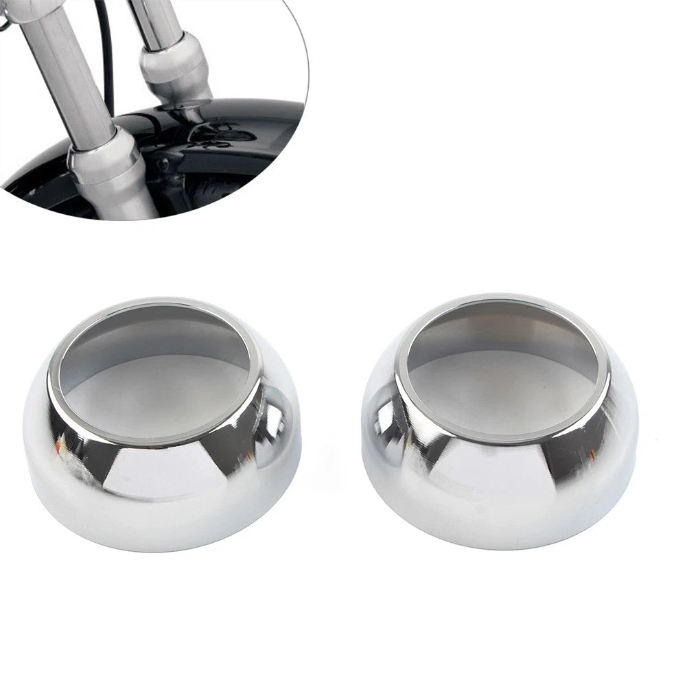 Front Fork Boot Caps Cover for Harley FXST FXSTB FXSTC (41MM)