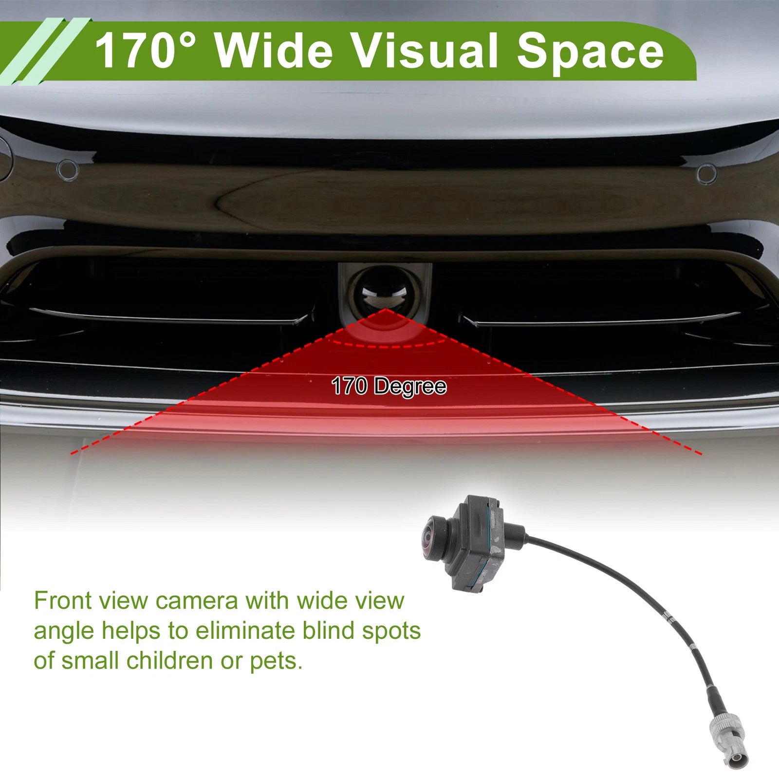 Front View Car Camera for Chevrolet Corvette 2020–2025