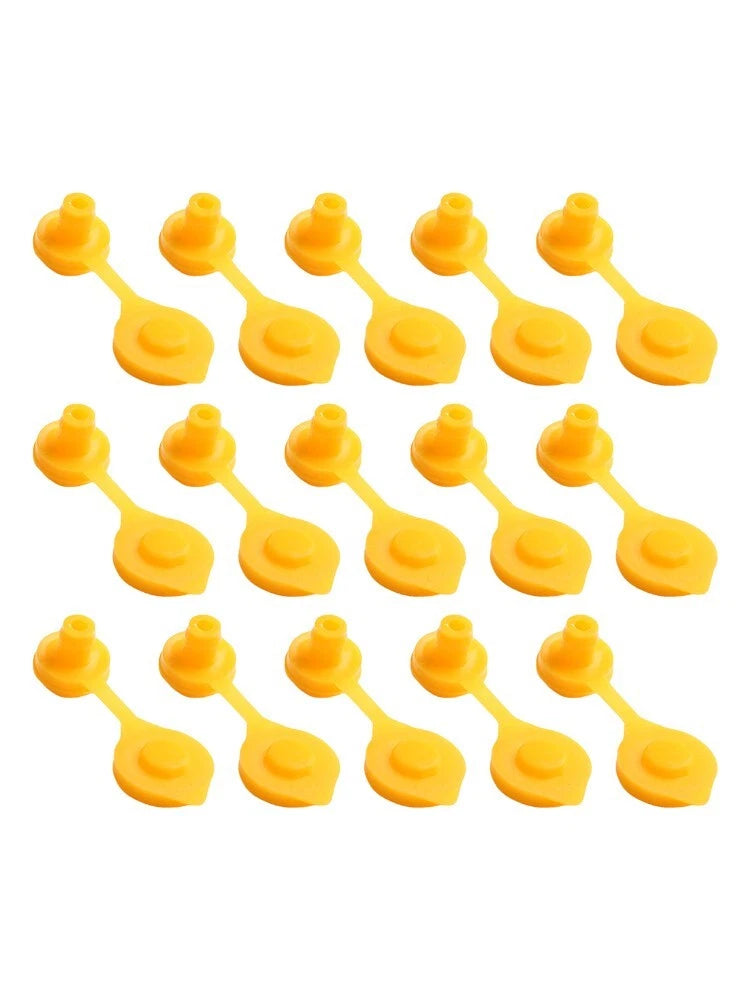 15 Pcs Yellow Replacement Vent Cap Plugs for Blitz Scepter Fuel Tanks