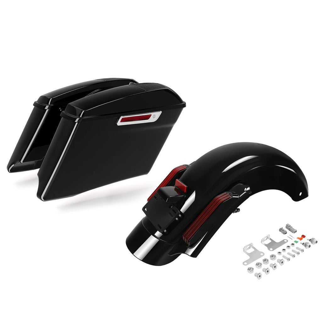 4" Saddlebag Speaker Cutout for Harley Touring (2014–2023)