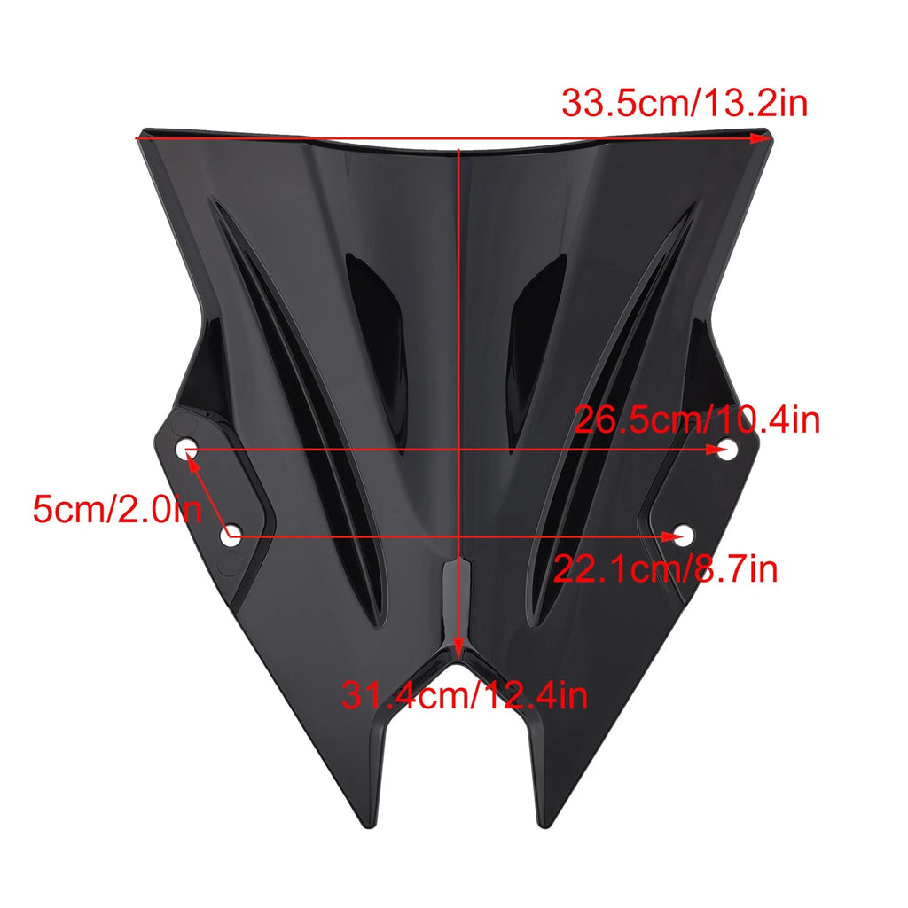 Windshield Windscreen for Kawasaki Ninja 500 EX500R (2024–2025)