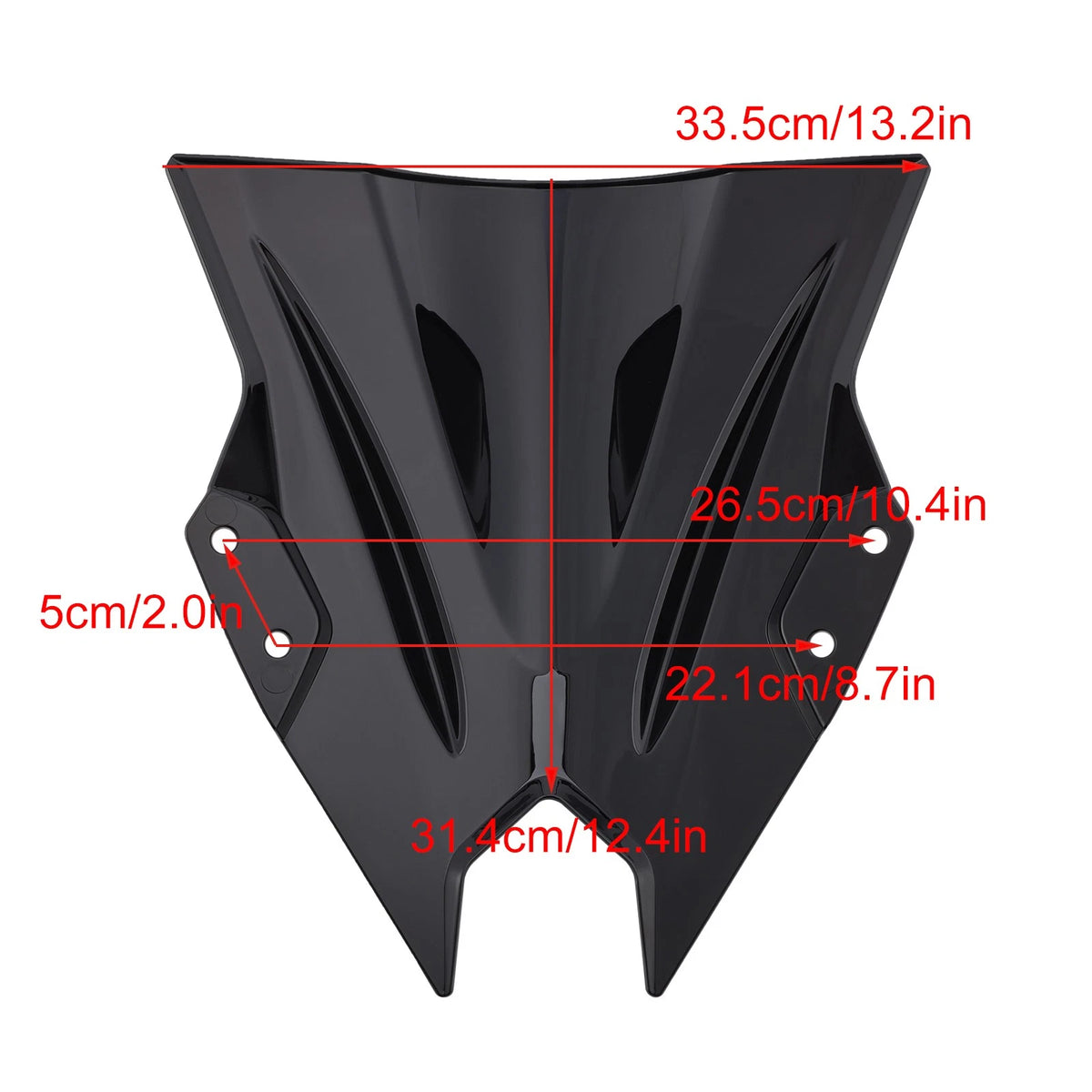 Windshield Windscreen for Kawasaki Ninja 500 EX500R (2024–2025)