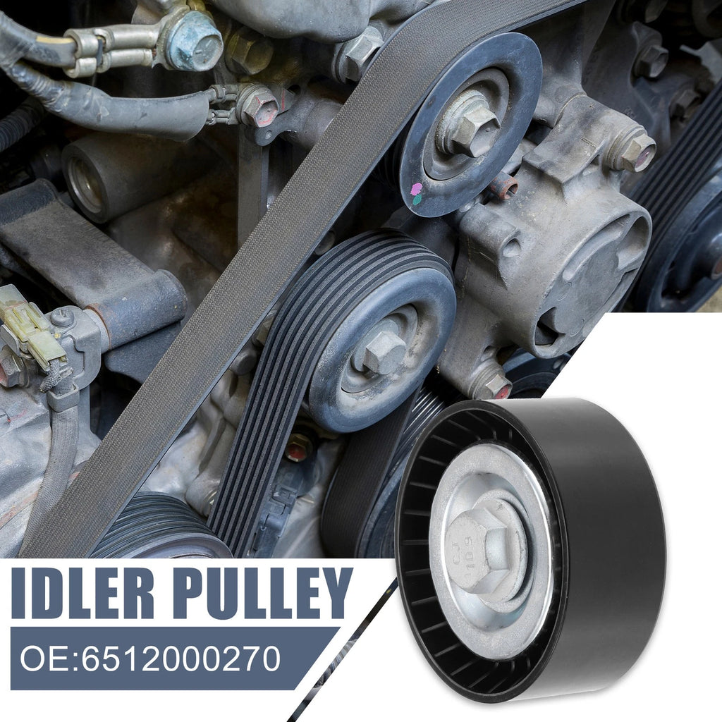 Drive Belt Idler Pulley Replacement for Mercedes-Benz Sprinter (2010–2024)
