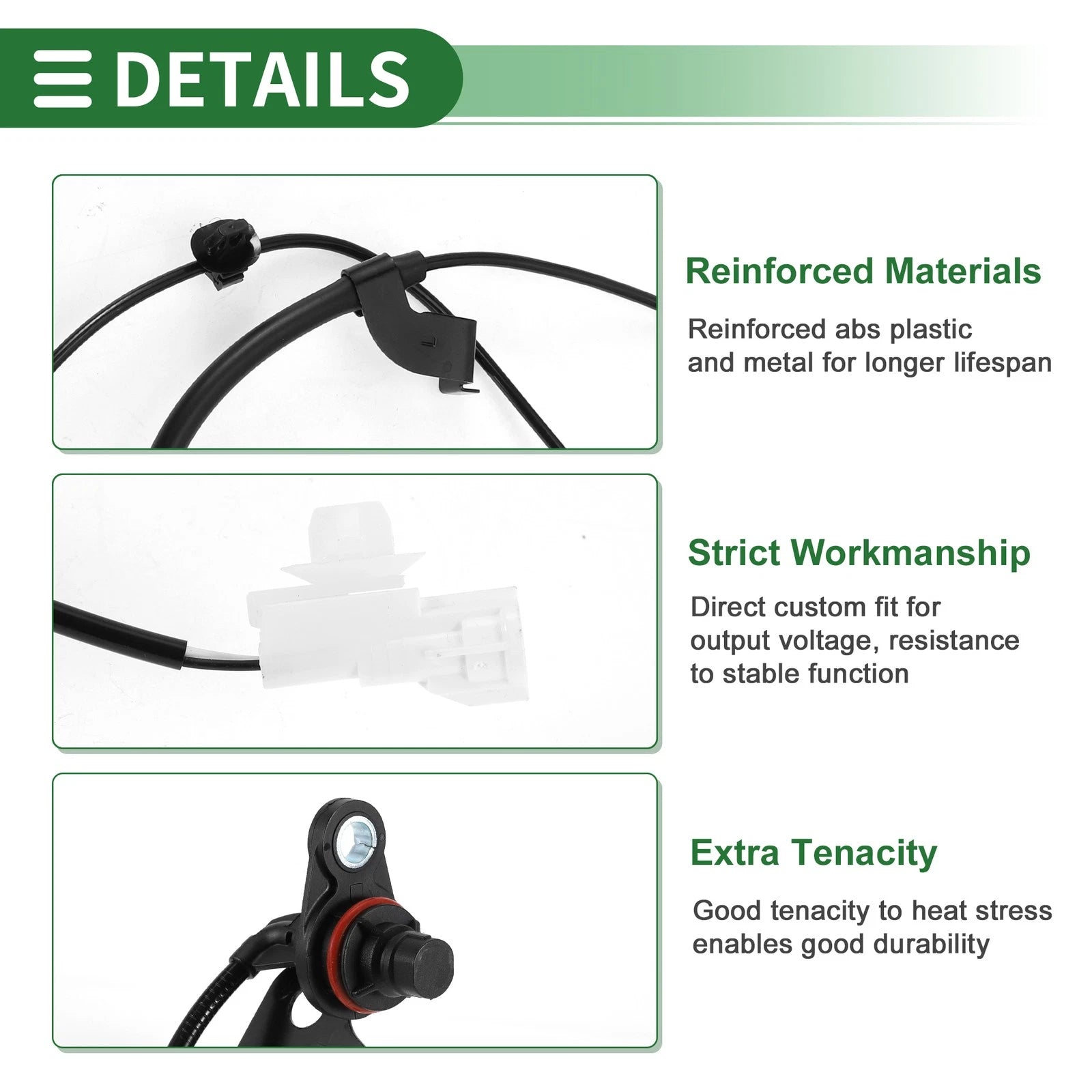 ABS Wheel Speed Sensor Front Left for Toyota Hilux Revo (2015–2020)