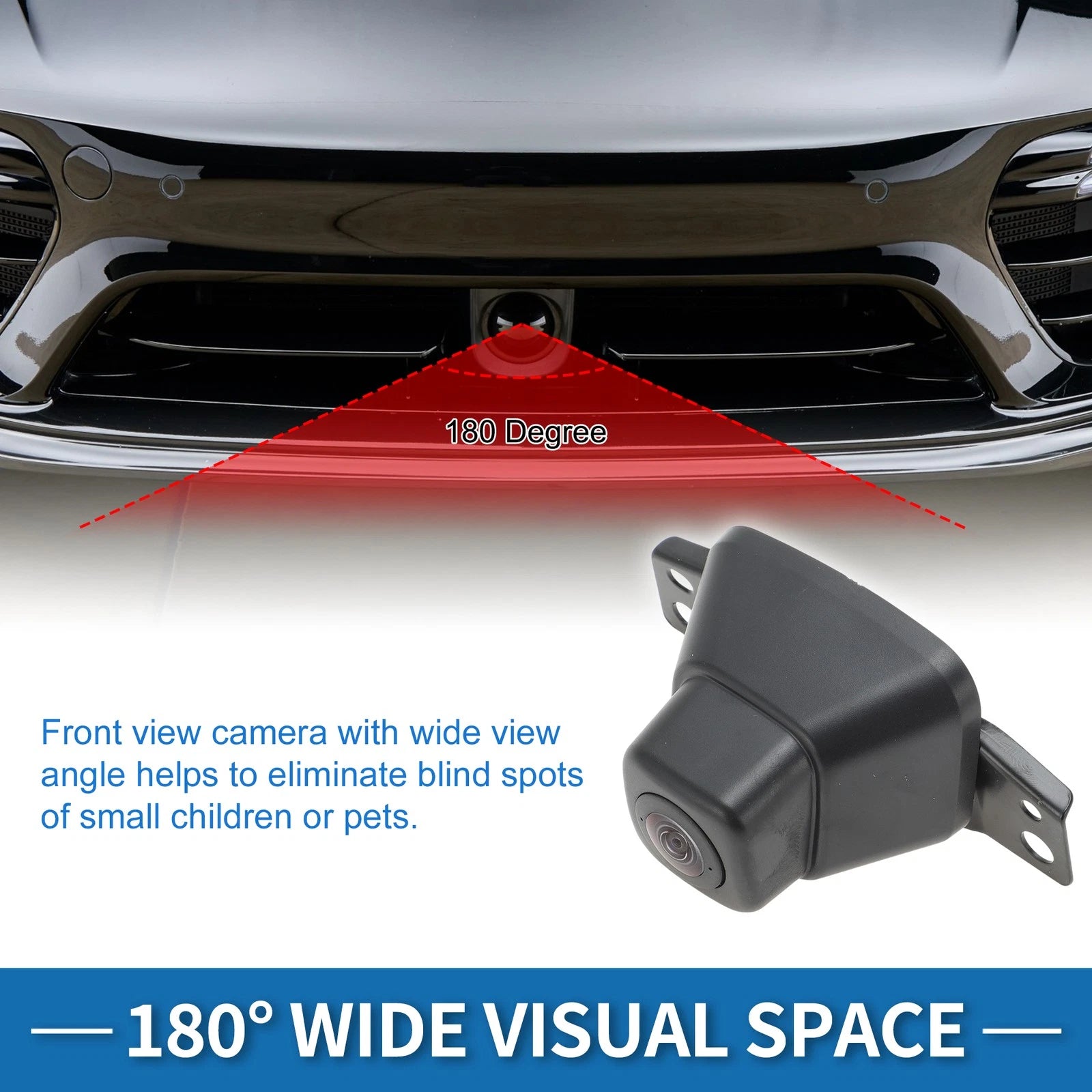 Car Camera Front View Replacement for Toyota RAV4 2013–2019