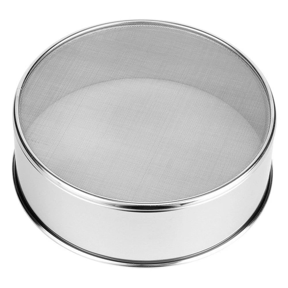 Rice Flour Sieving Tool 14 Mesh Stainless Steel for Baking