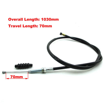 Clutch Cable for Zongshen 190cc, 125cc, 140cc, 150cc Pit Dirt Bike (2000–2023)