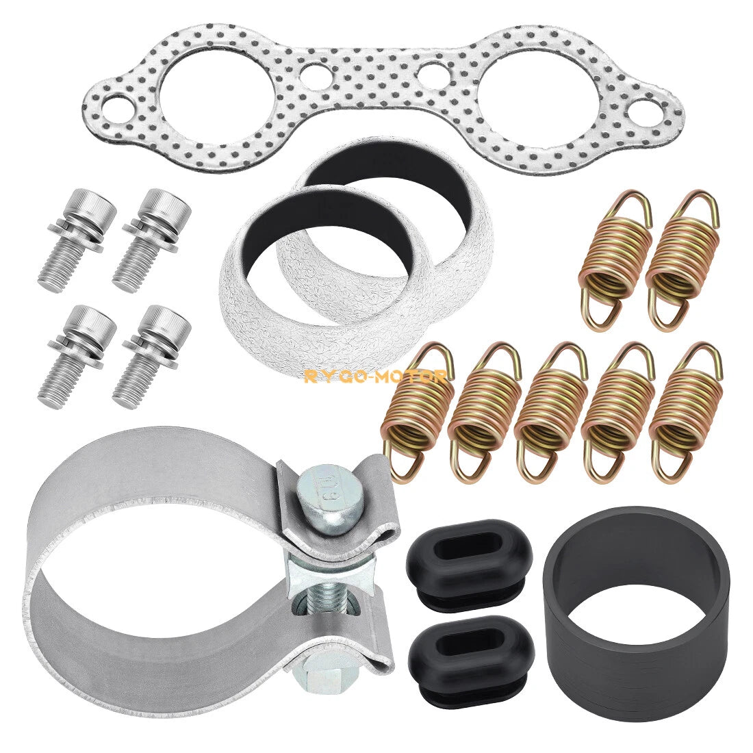 Exhaust Muffler Gasket Seal Spring Kit for Polaris RZR 800 (2008–2011) 7081382