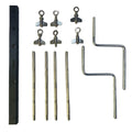 Plastic Cowbell Bracket Stand with Assembly Tool for