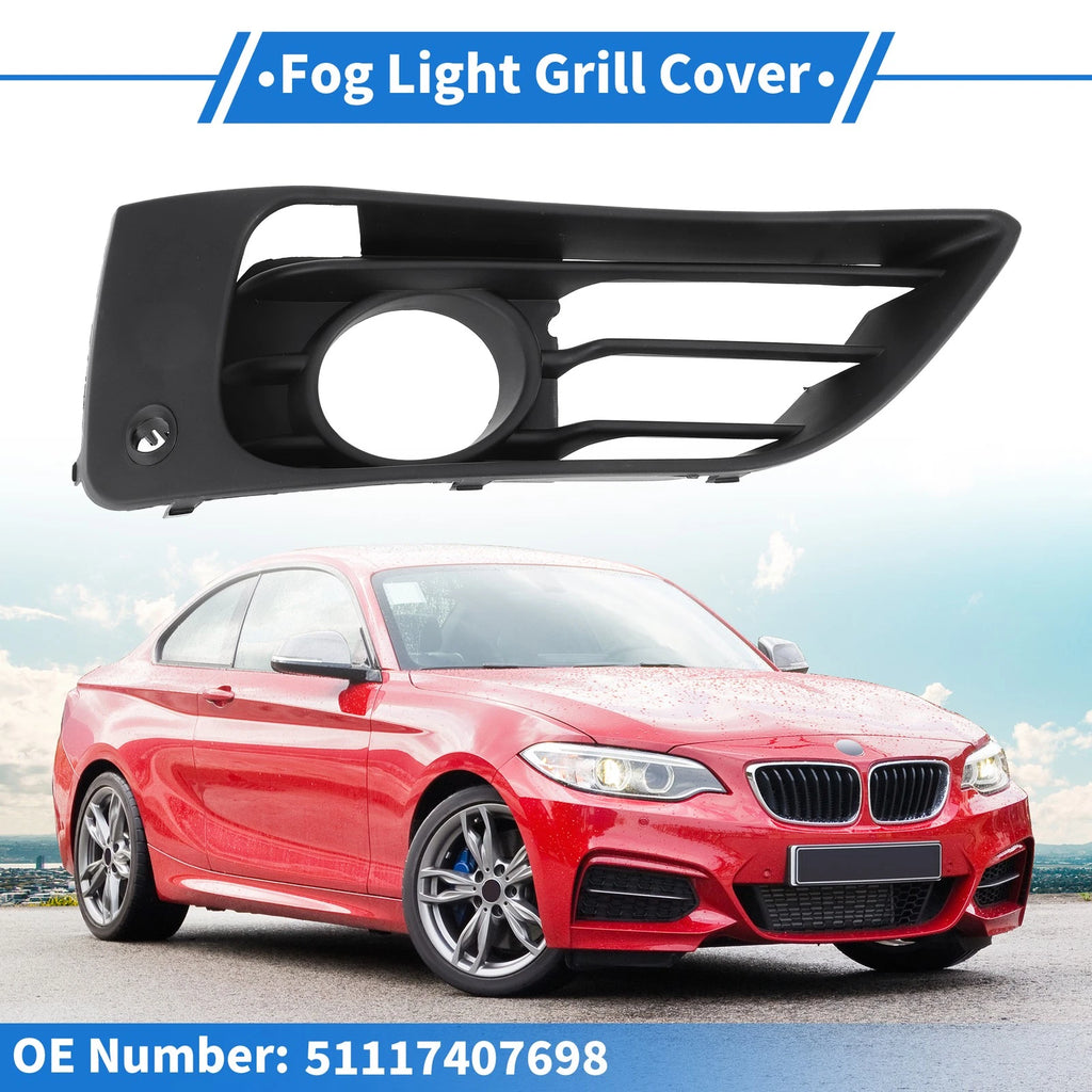 Front Right Fog Light Grill for BMW 2 Series (2013–2018)
